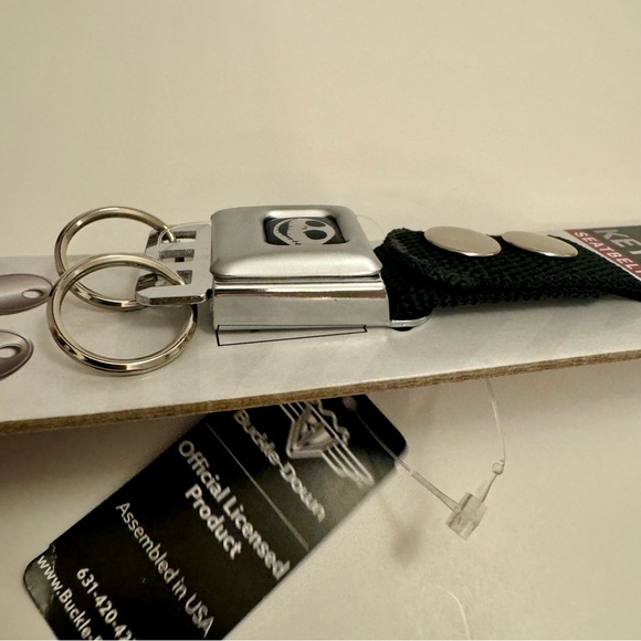 NWT. Jack Skellington keychain. Seat belt buckle style keychain from Buckledown. - Picture 9 of 9